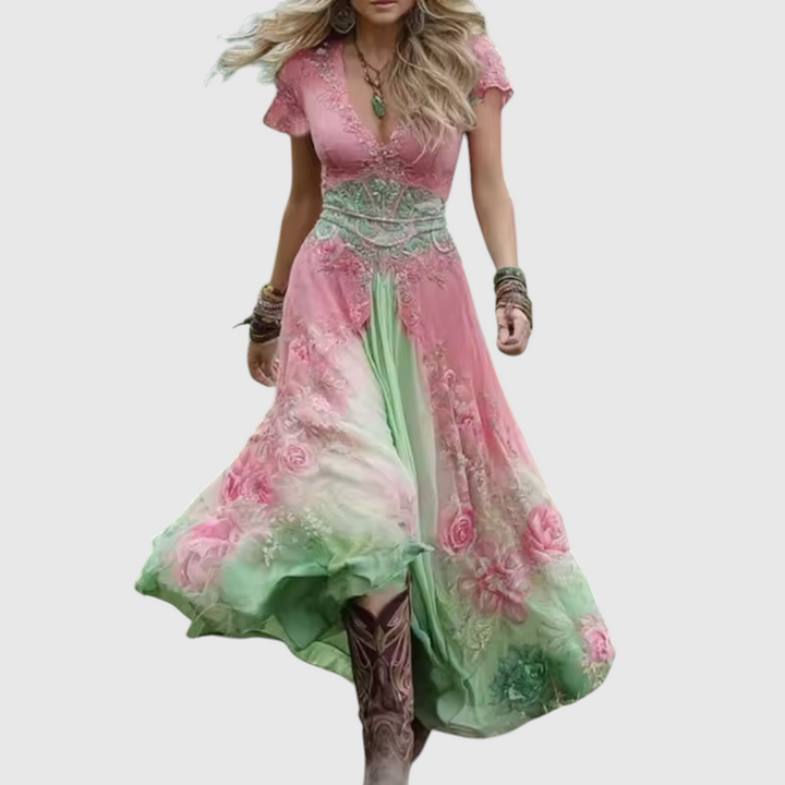 Karisa - besticktes Corsagenkleid