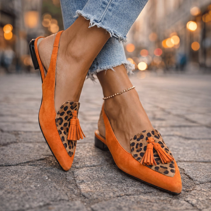 Belvara - Hochwertige Slingback-Ballerinas