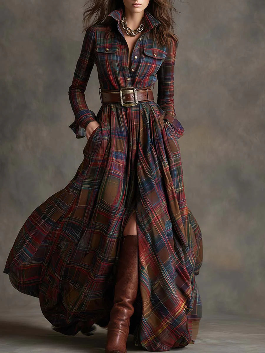 Tanith - Soft-Touch-Maxikleid