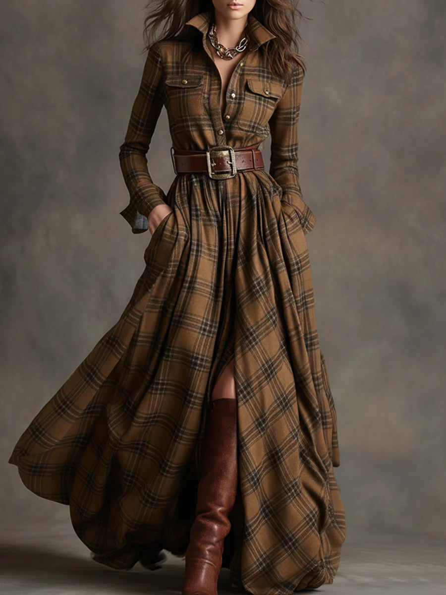 Tanith - Soft-Touch-Maxikleid