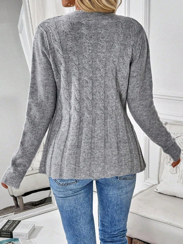 Zarela - Premium Offener Cardigan