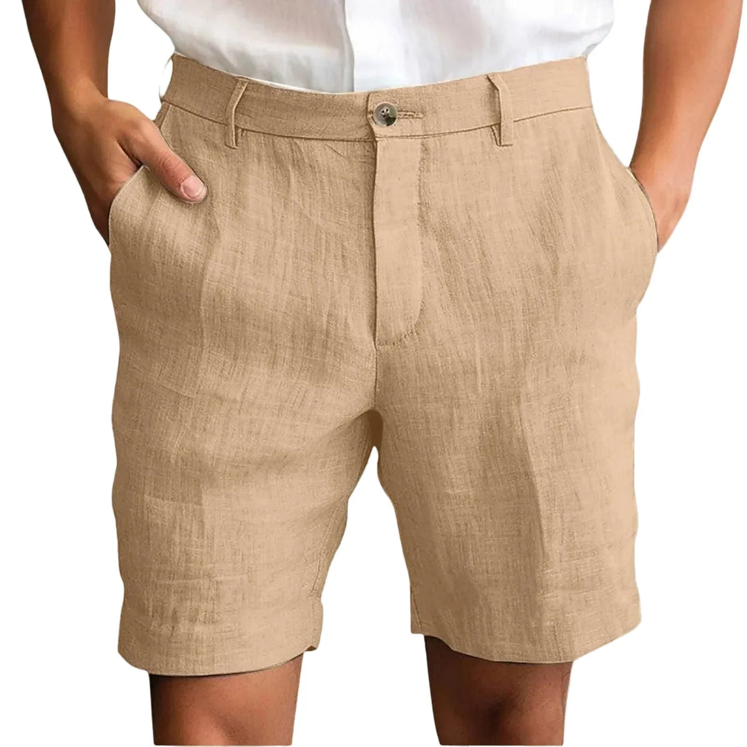 Nestor - Maßgeschneiderte Leinen-Shorts