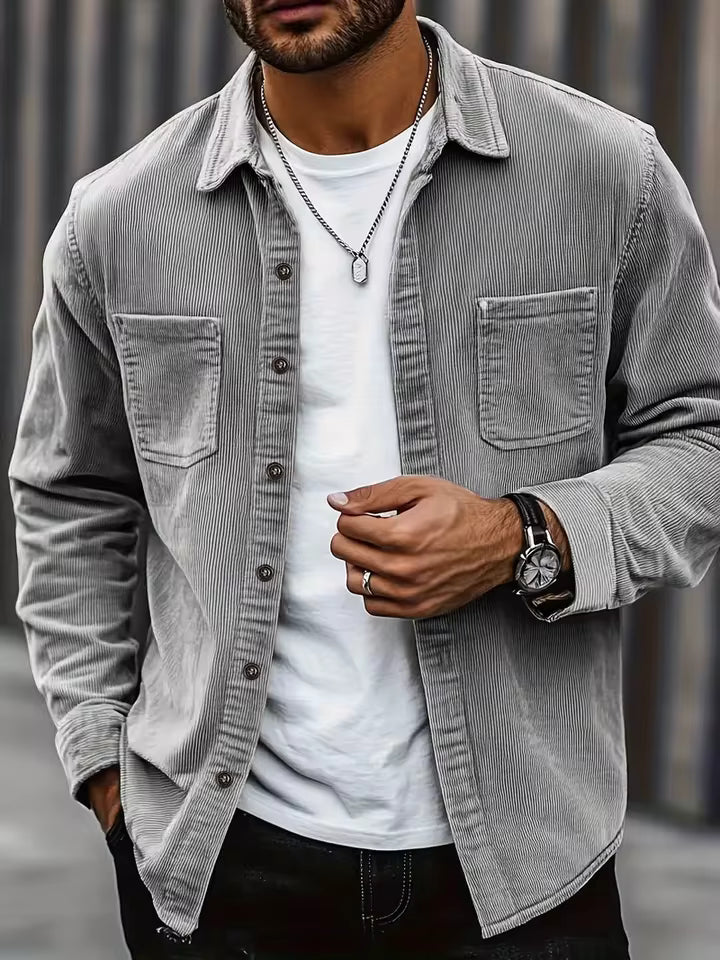Ivaro - Strukturiertes Overshirt