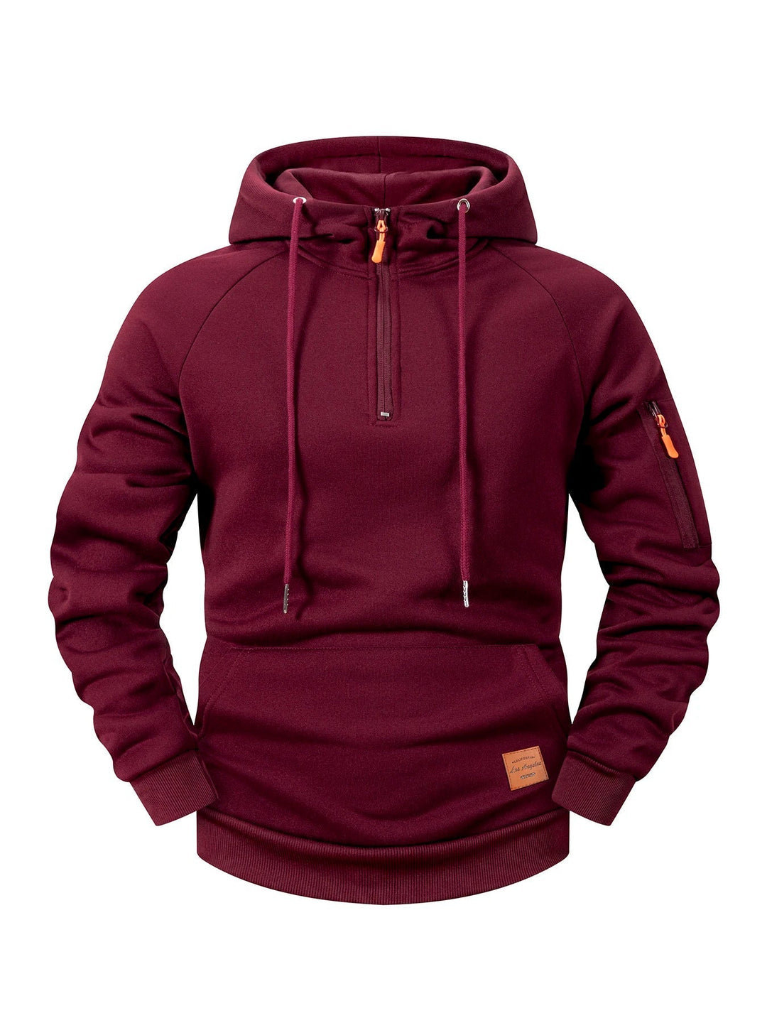 Quenford - Softtouch-Reißverschluss-Hoodie