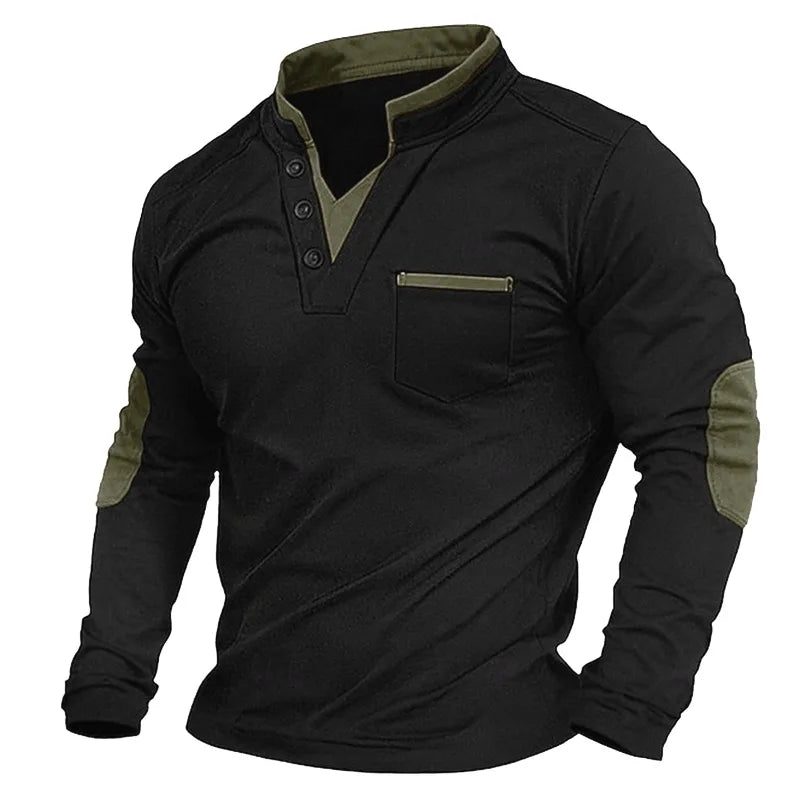 Arven - Legeres Henleyshirt