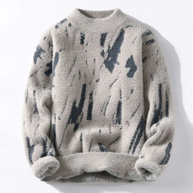 Zarevia - Weicher Halbrollkragenpullover