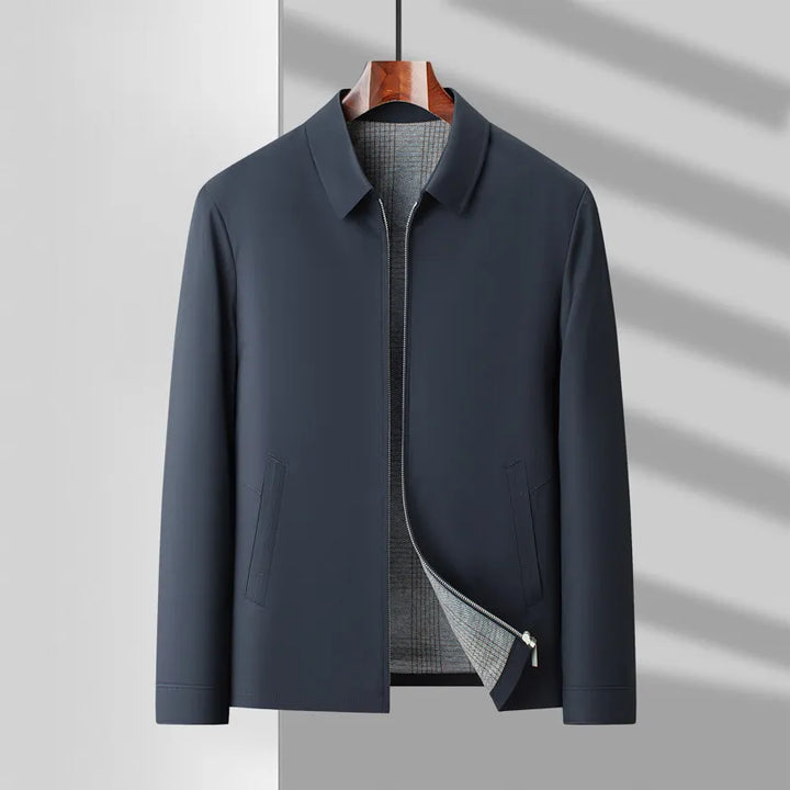 Grant - Strukturierte Jacke mit Reißverschluss