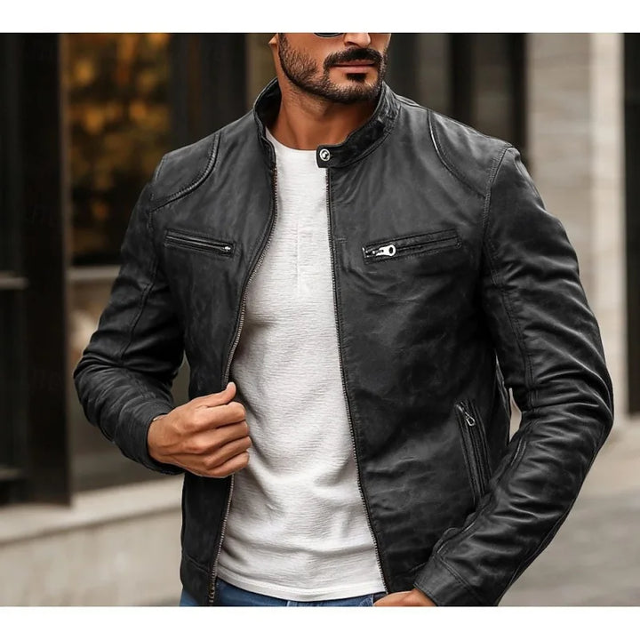 Lorcan - Bikerjacke mit Reißverschluss