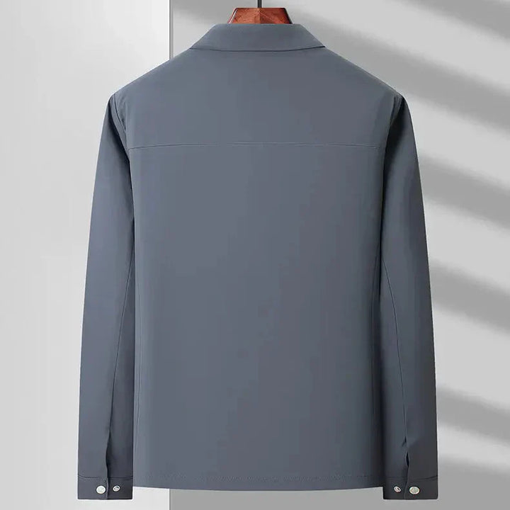 Grant - Strukturierte Jacke mit Reißverschluss