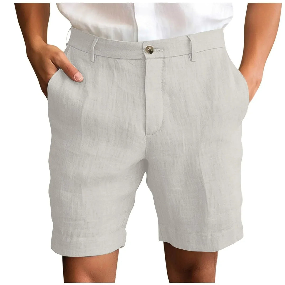 Nestor - Maßgeschneiderte Leinen-Shorts