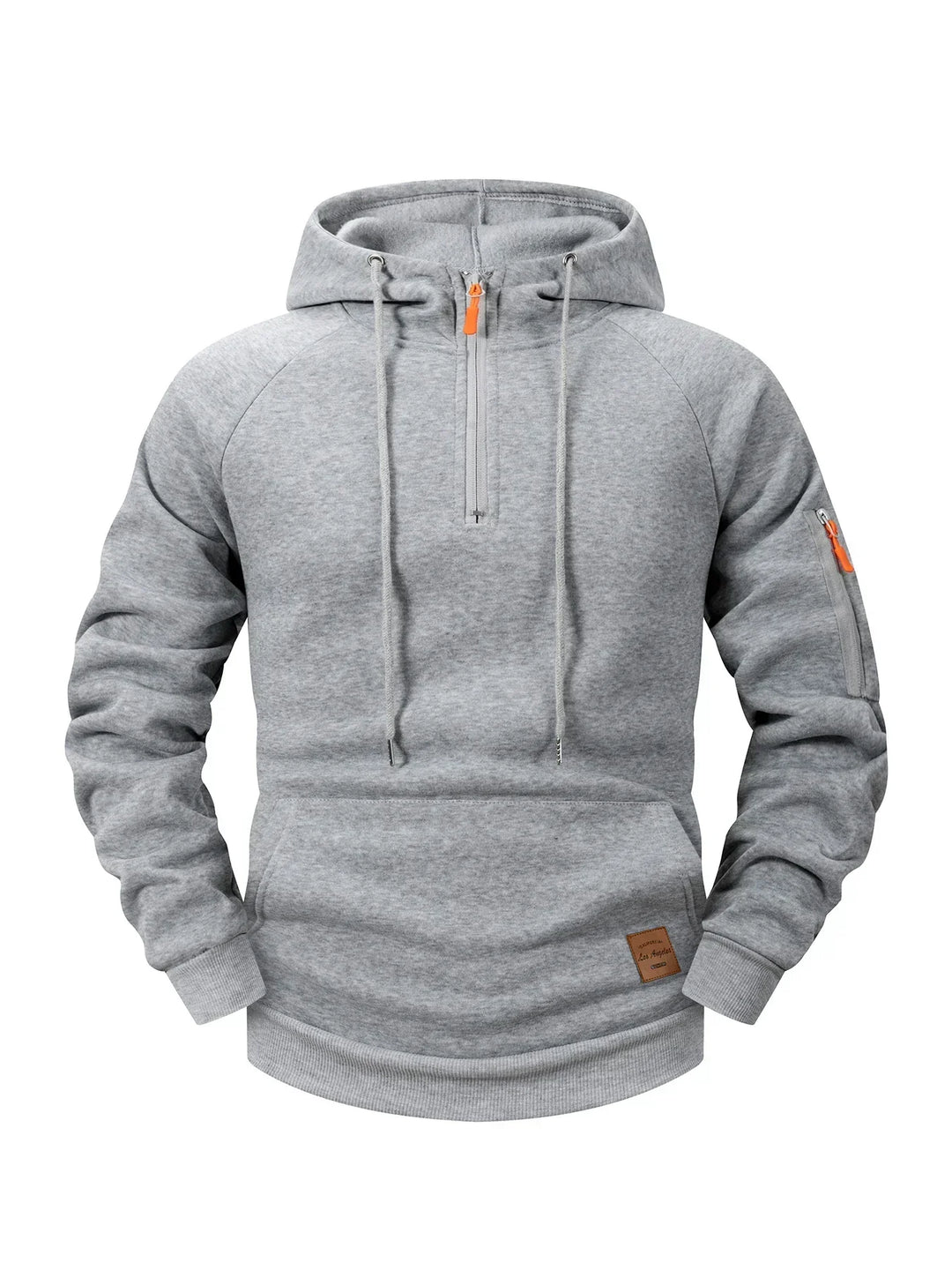 Quenford - Softtouch-Reißverschluss-Hoodie