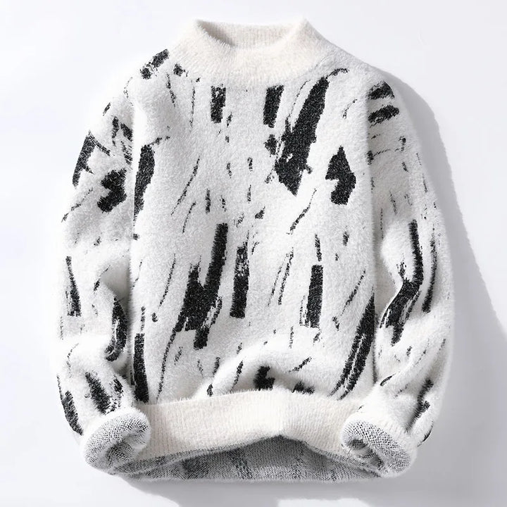 Zarevia - Weicher Halbrollkragenpullover