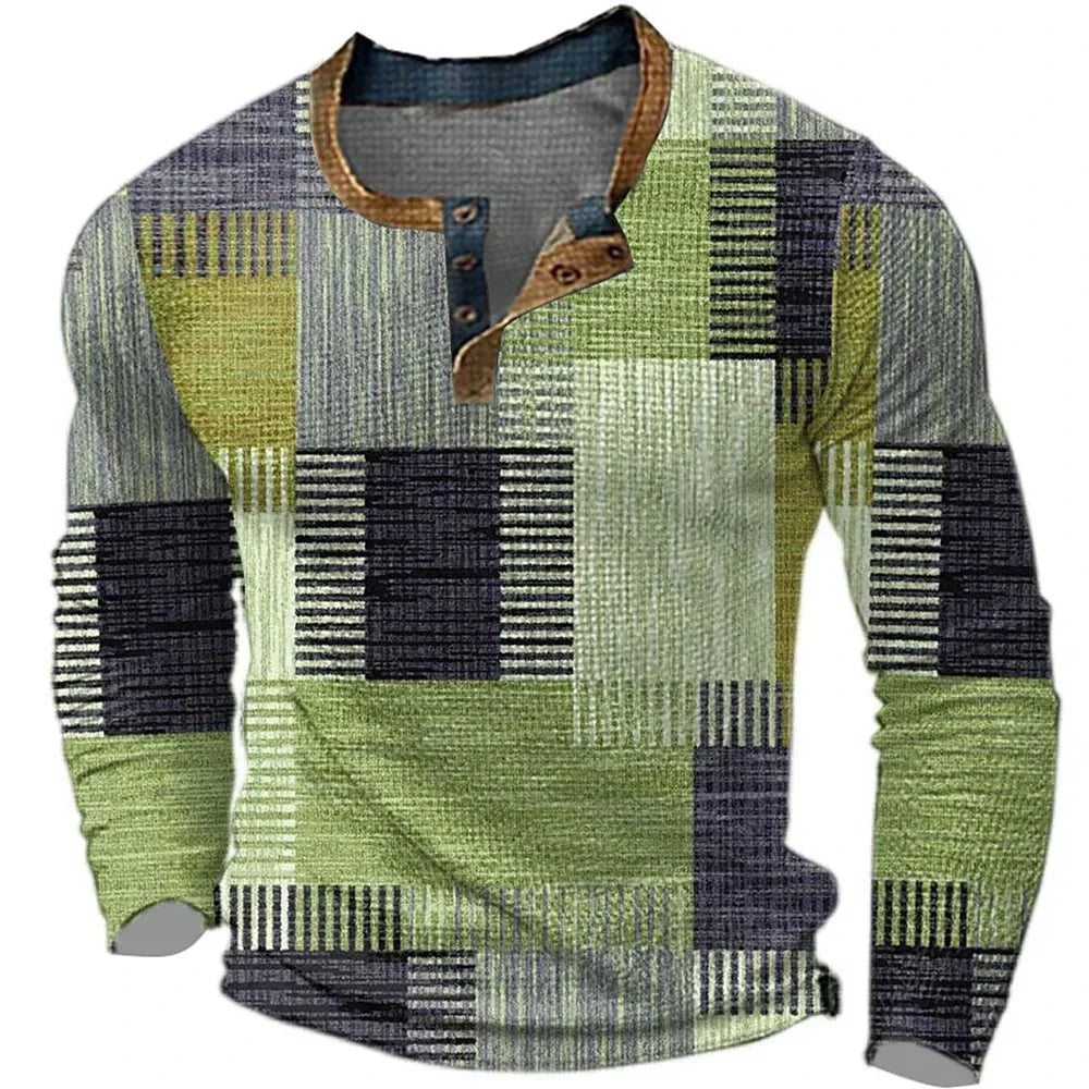 Zayden - Weiches Patchwork-Hemd
