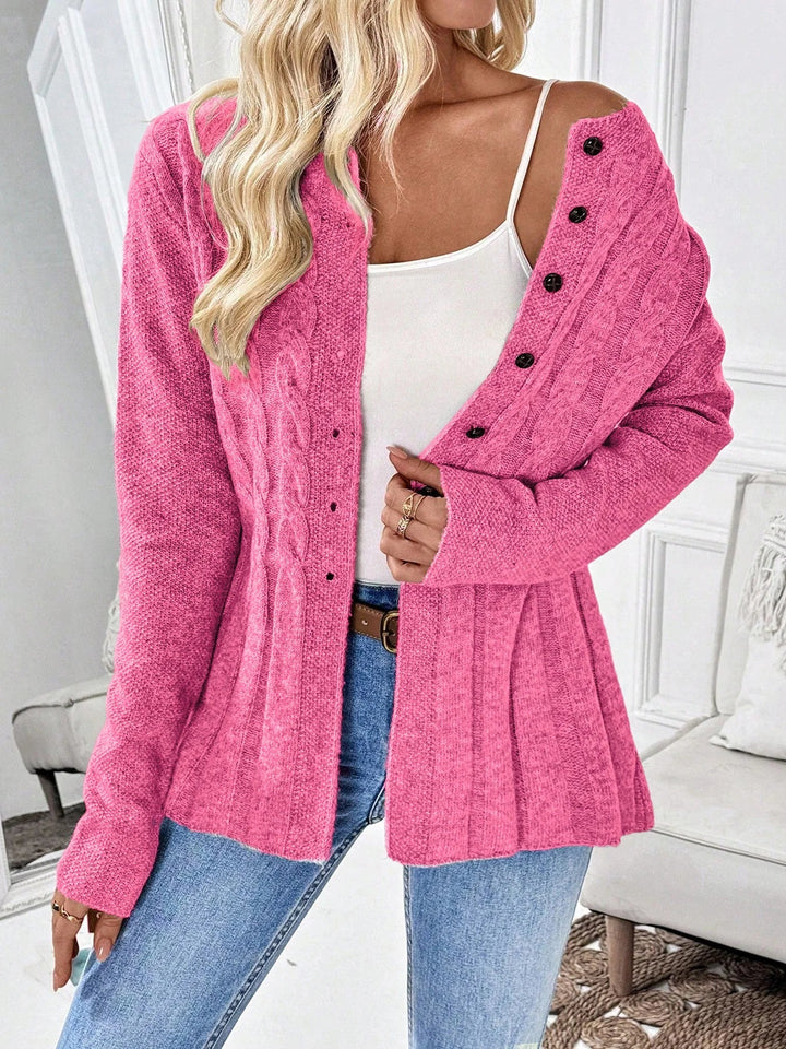 Zarela - Premium Offener Cardigan
