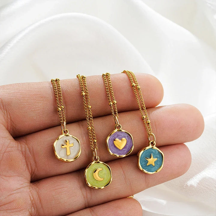 Brisalyn - Filigraner Charm-Choker