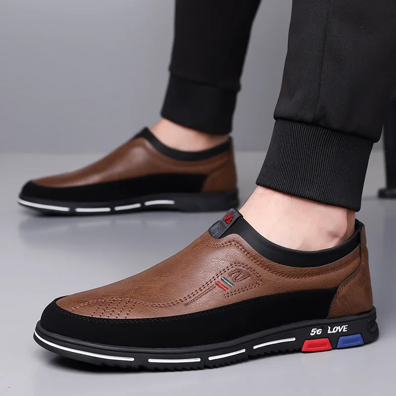 Aksel - Gepolsterte Herren-Slipper
