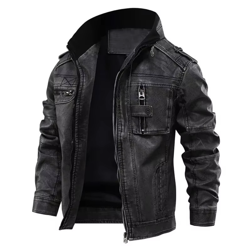 Remo - Taillierte Vintage-Jacke
