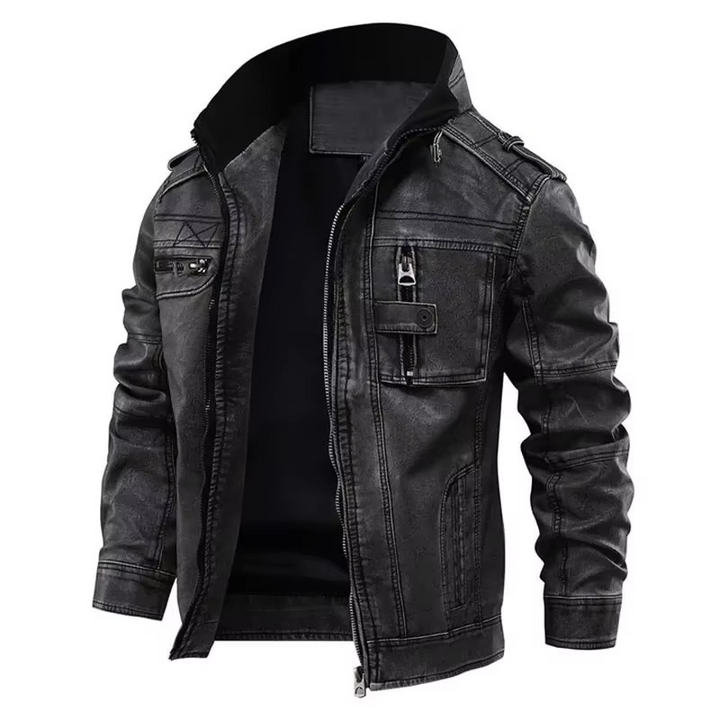 Remo - Taillierte Vintage-Jacke