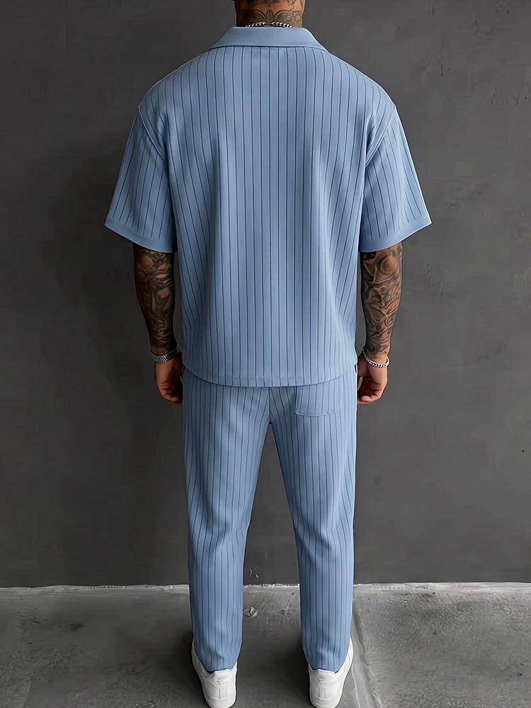 Garsden - Leichter Zweiteiler aus Poloshirt und Hose