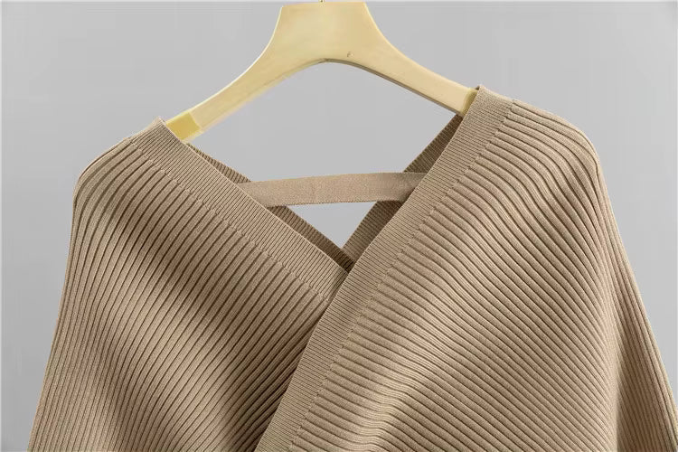 Adelyra - Geripptes Loungewear-Set (zweiteilig)