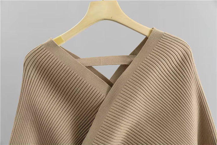 Adelyra - Geripptes Loungewear-Set (zweiteilig)