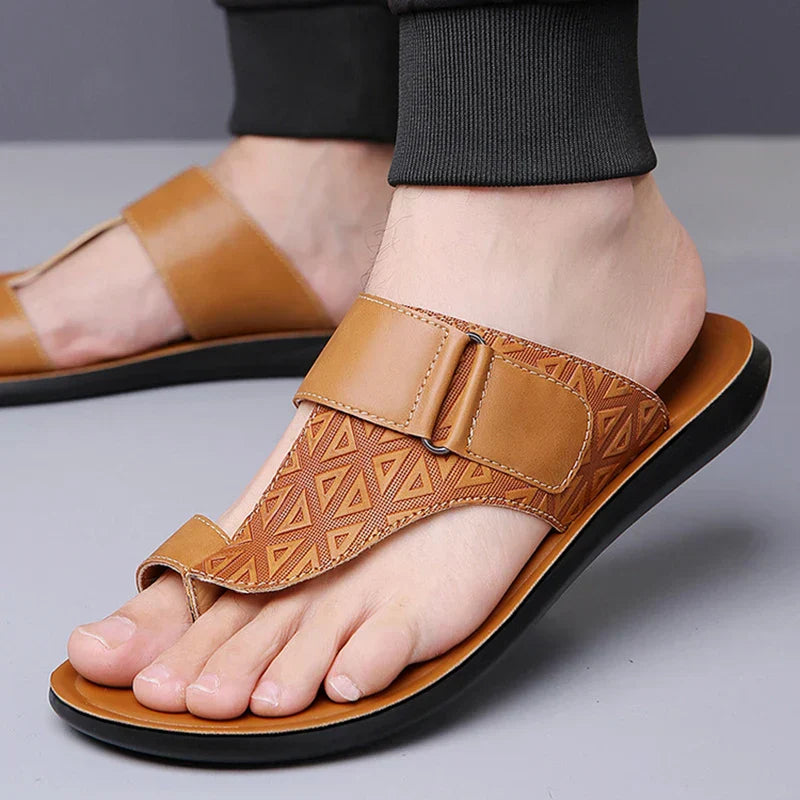 Zirae - Hochwertige Zehenschlaufen-Sandalen