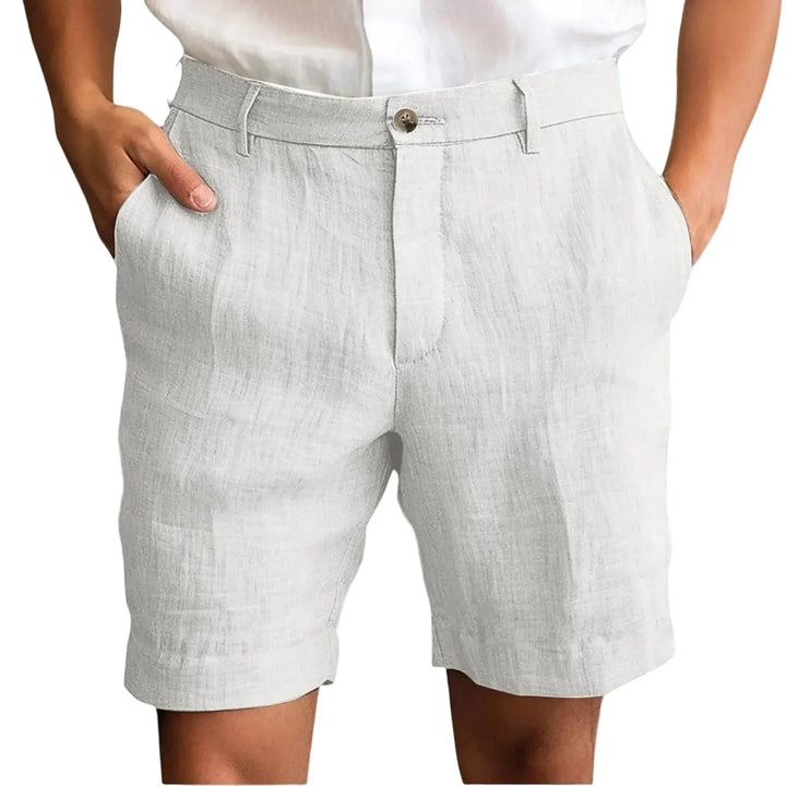 Nestor - Maßgeschneiderte Leinen-Shorts
