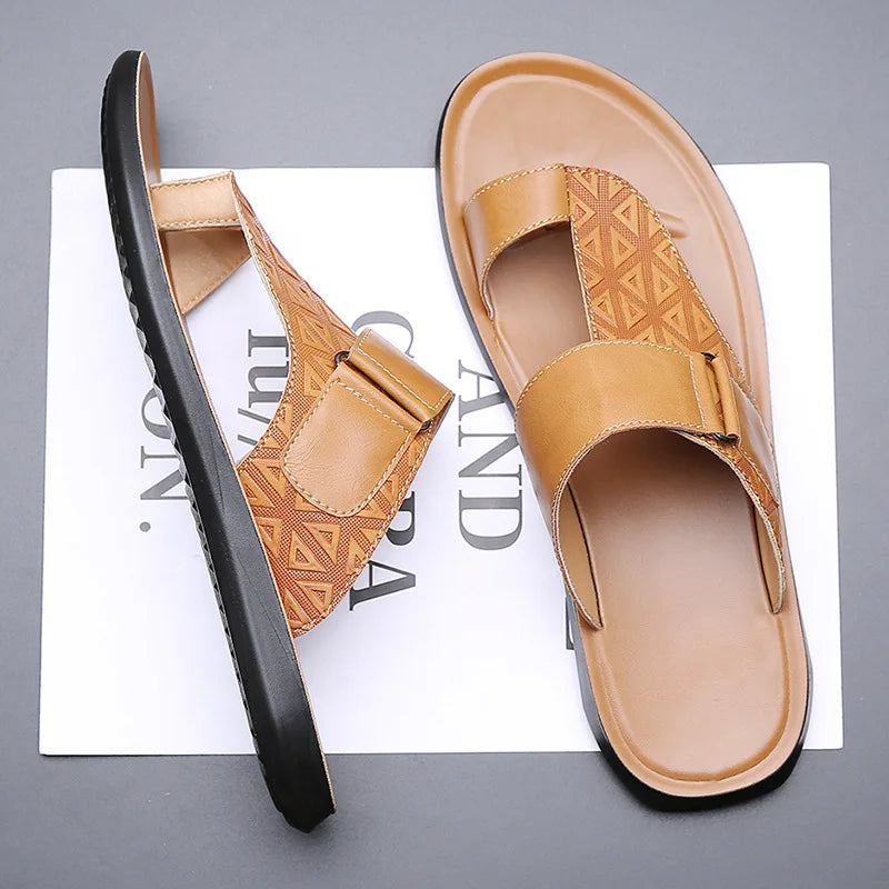 Zirae - Hochwertige Zehenschlaufen-Sandalen