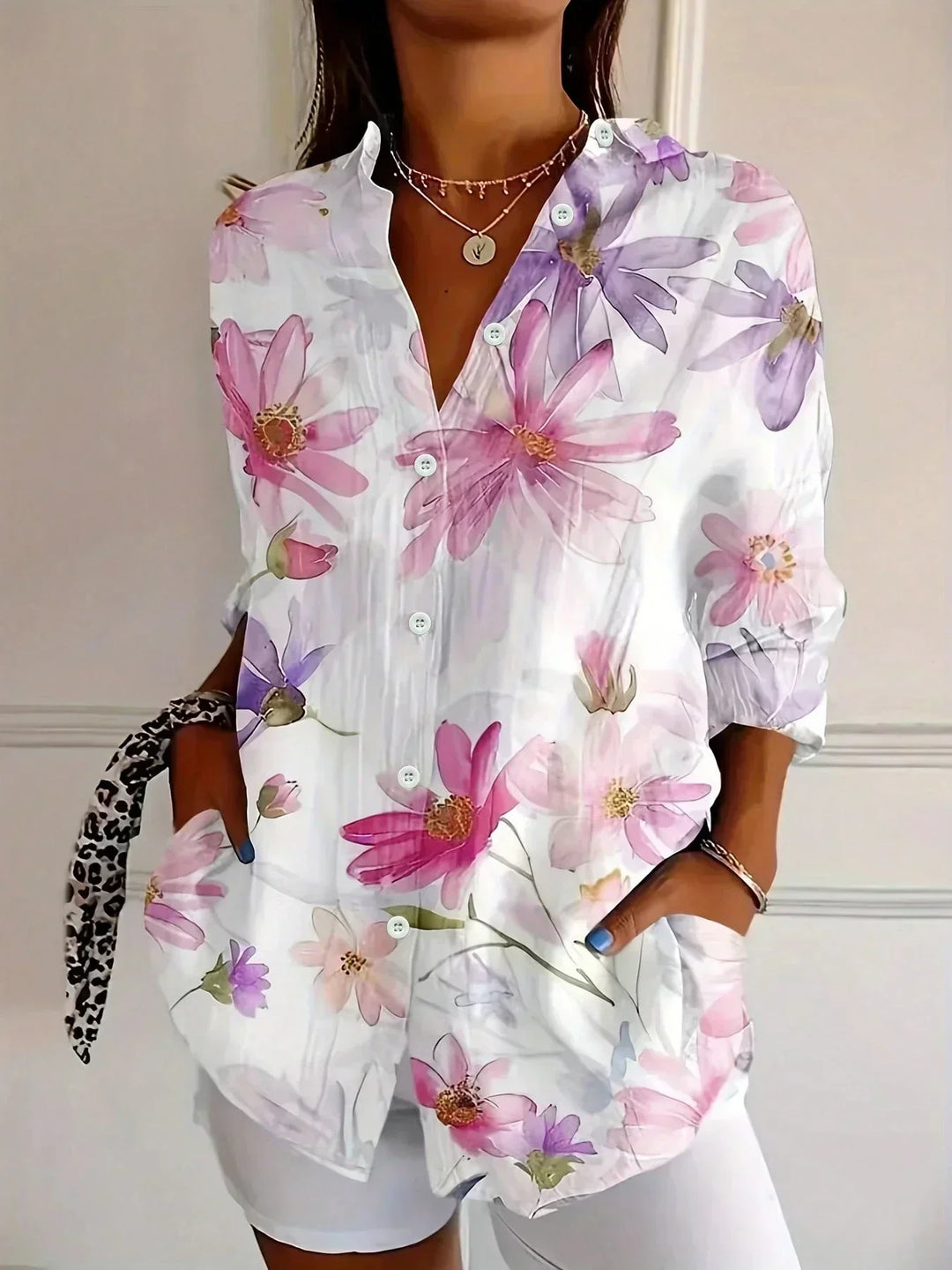 Camilla - Premium-Stretch-Bluse