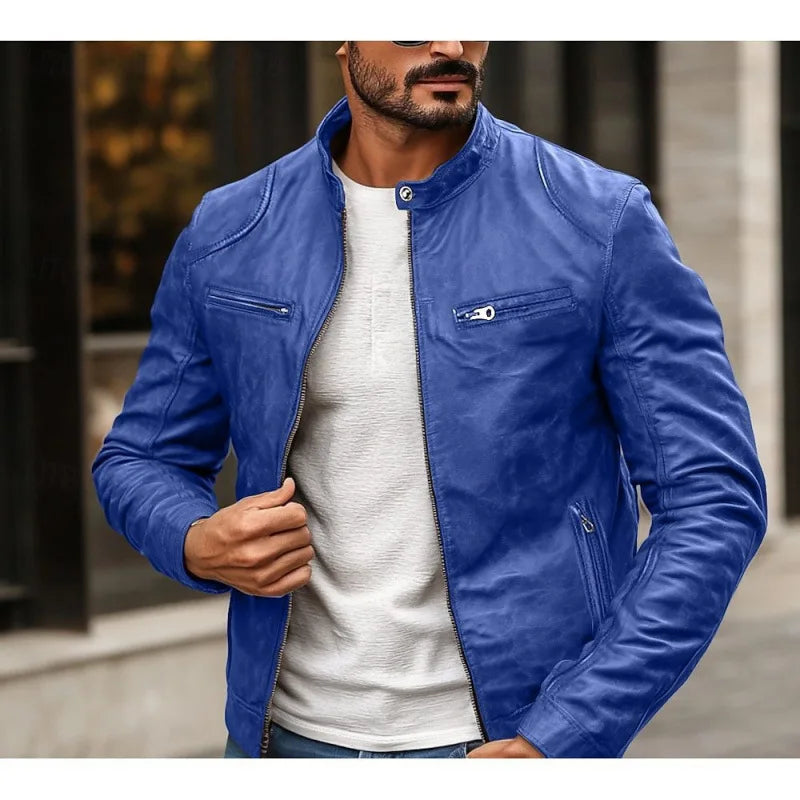 Lorcan - Bikerjacke mit Reißverschluss