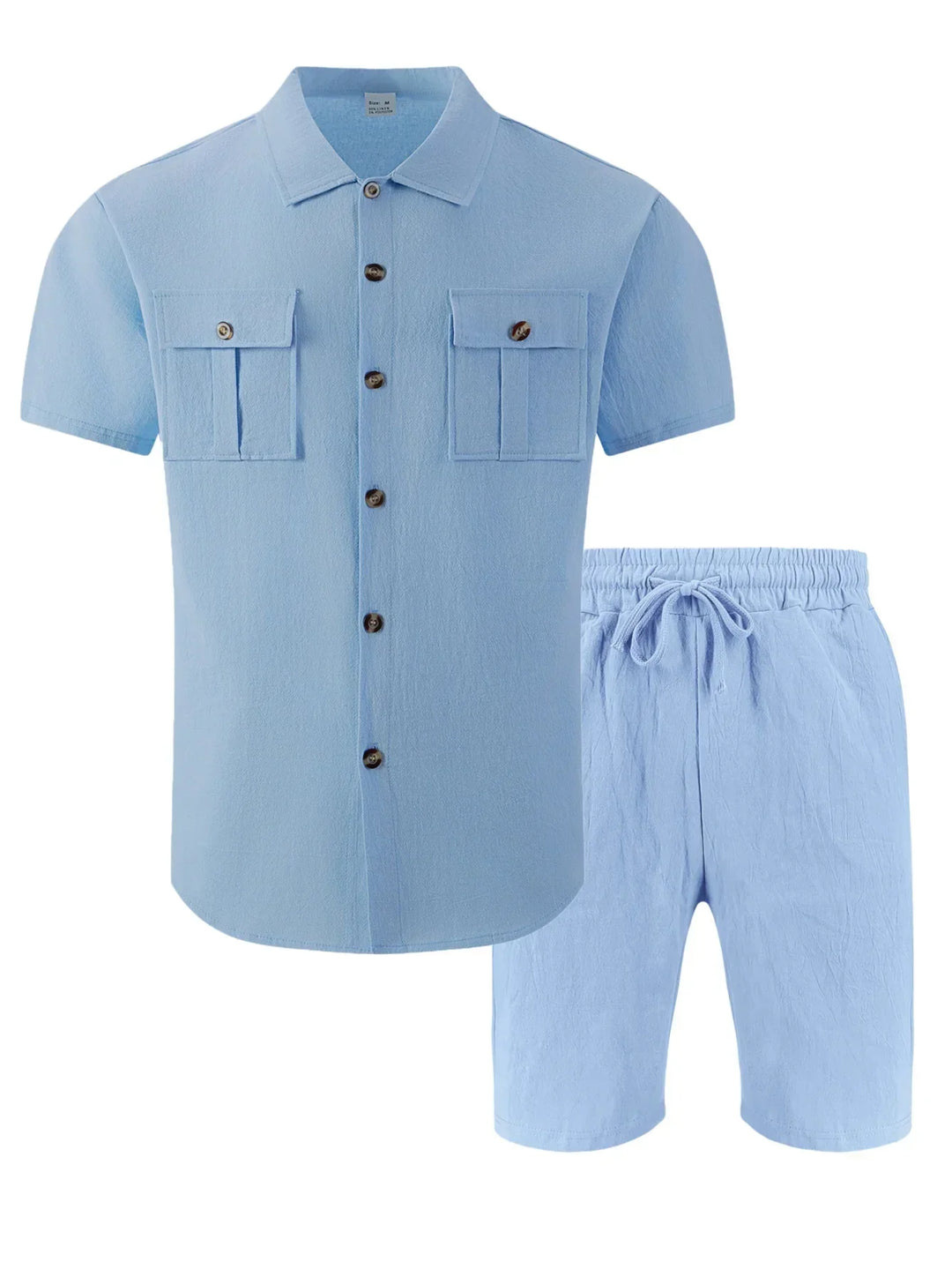 Baird - Hemd-und-Shorts-Set aus Leinenmix