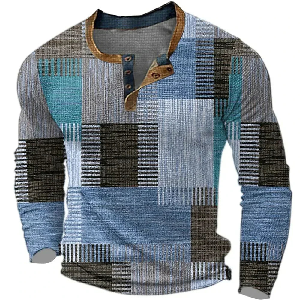 Zayden - Weiches Patchwork-Hemd