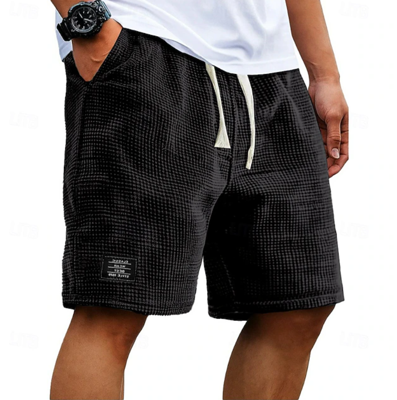 Godwin - Atmungsaktive Waffelstruktur-Shorts
