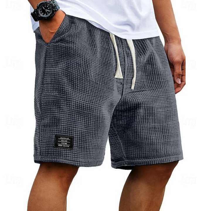 Godwin - Atmungsaktive Waffelstruktur-Shorts