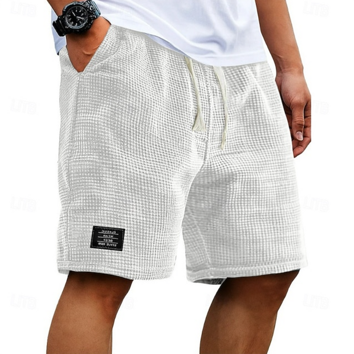 Godwin - Atmungsaktive Waffelstruktur-Shorts