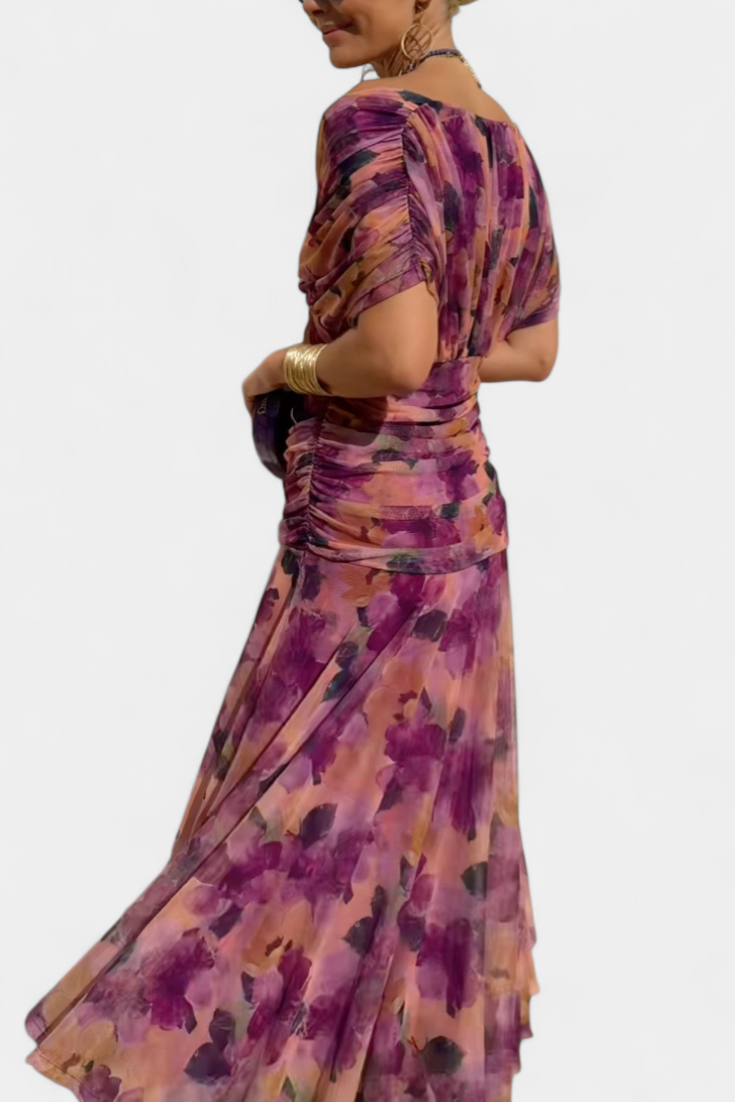 Tamsyn - Florales Maxikleid mit weicher Haptik
