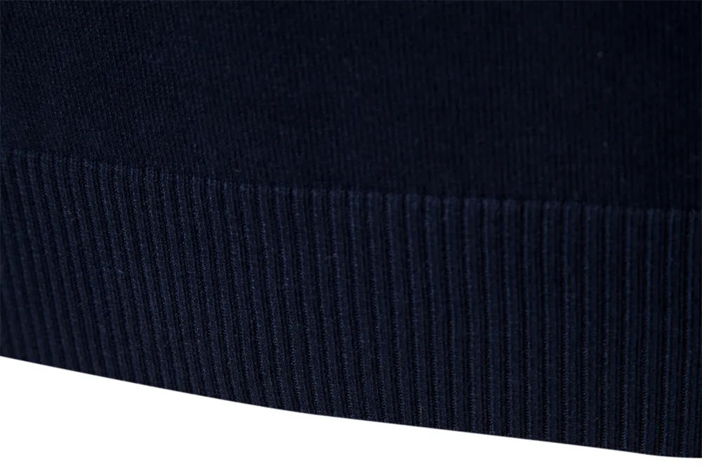 Sylvar - Stretchstrick-Viertelreißverschluss-Pullover