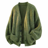Ludo - Grobstrick-Cardigan mit Knopfleiste