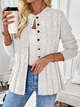 Zarela - Premium Offener Cardigan