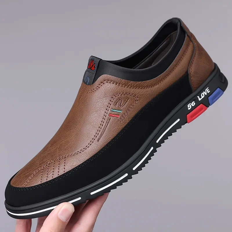 Aksel - Gepolsterte Herren-Slipper