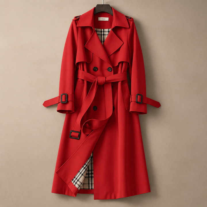 Lila - maßgeschneiderter Trenchcoat