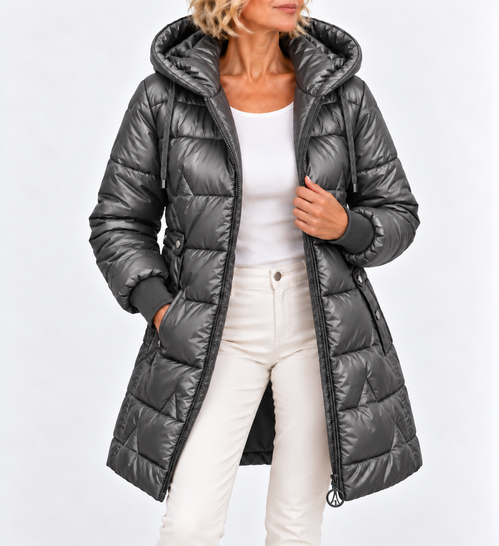 Unaise - Steppjacke mit Kapuze