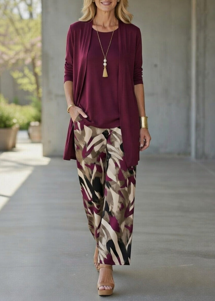 Ellaria - Elegantes dreiteiliges Set