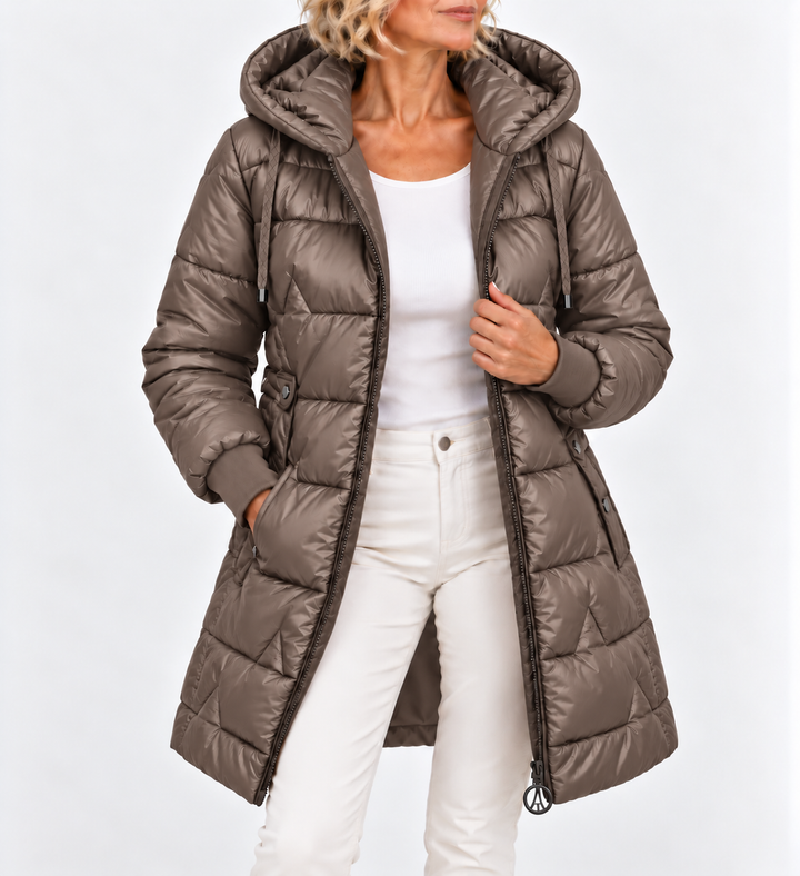 Unaise - Steppjacke mit Kapuze