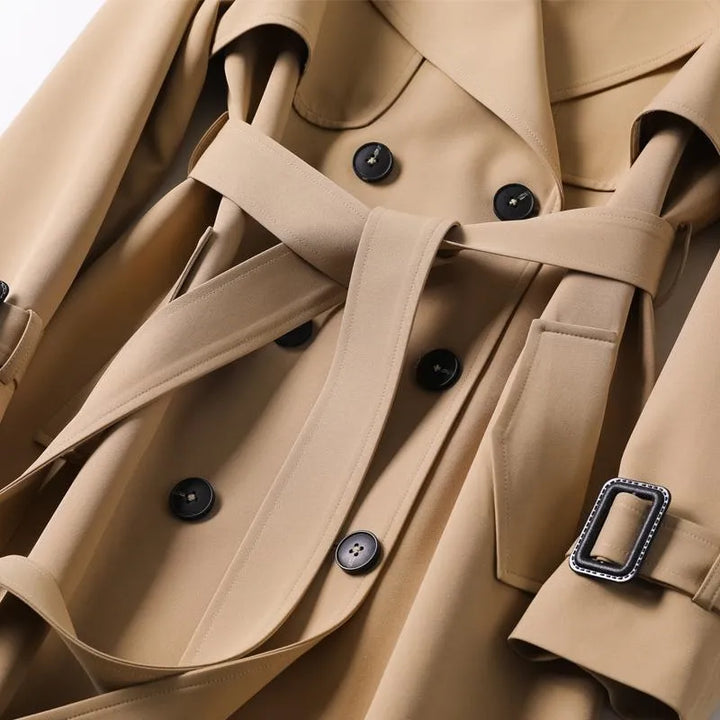 Lila - maßgeschneiderter Trenchcoat