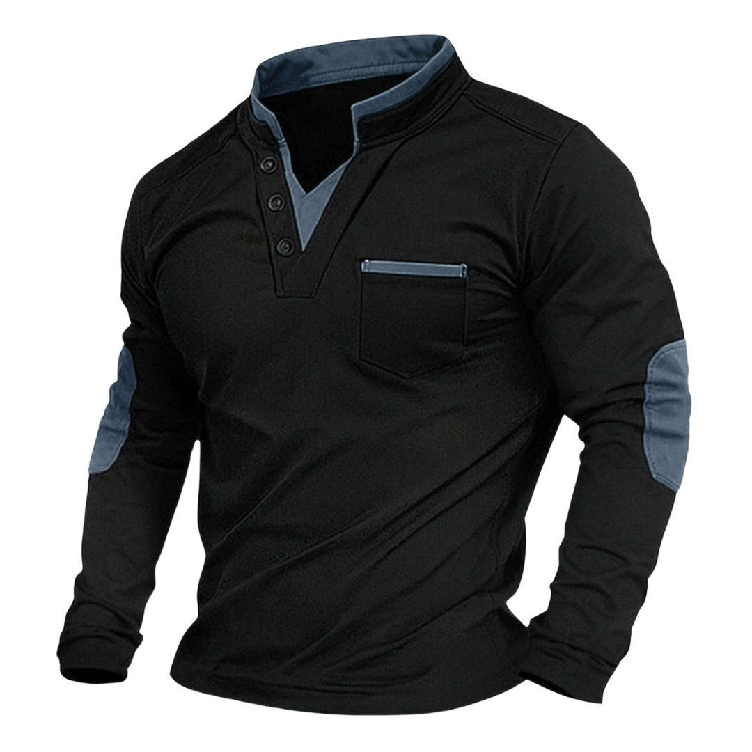 Arven - Legeres Henleyshirt