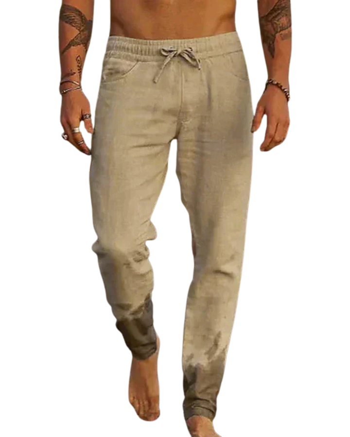 Lyrik - Hochwertige Leinen-Strandhose