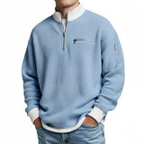 Peldon - Waffelstrick-Quarter-Zip-Pullover