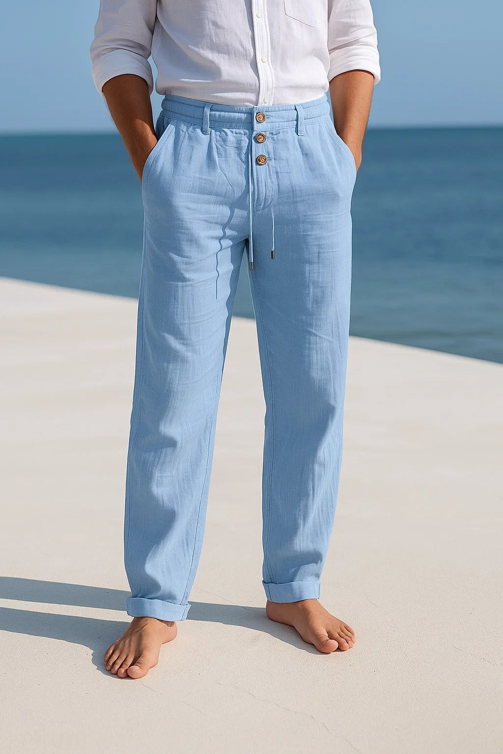 Kenneth - leichte Leinenhose