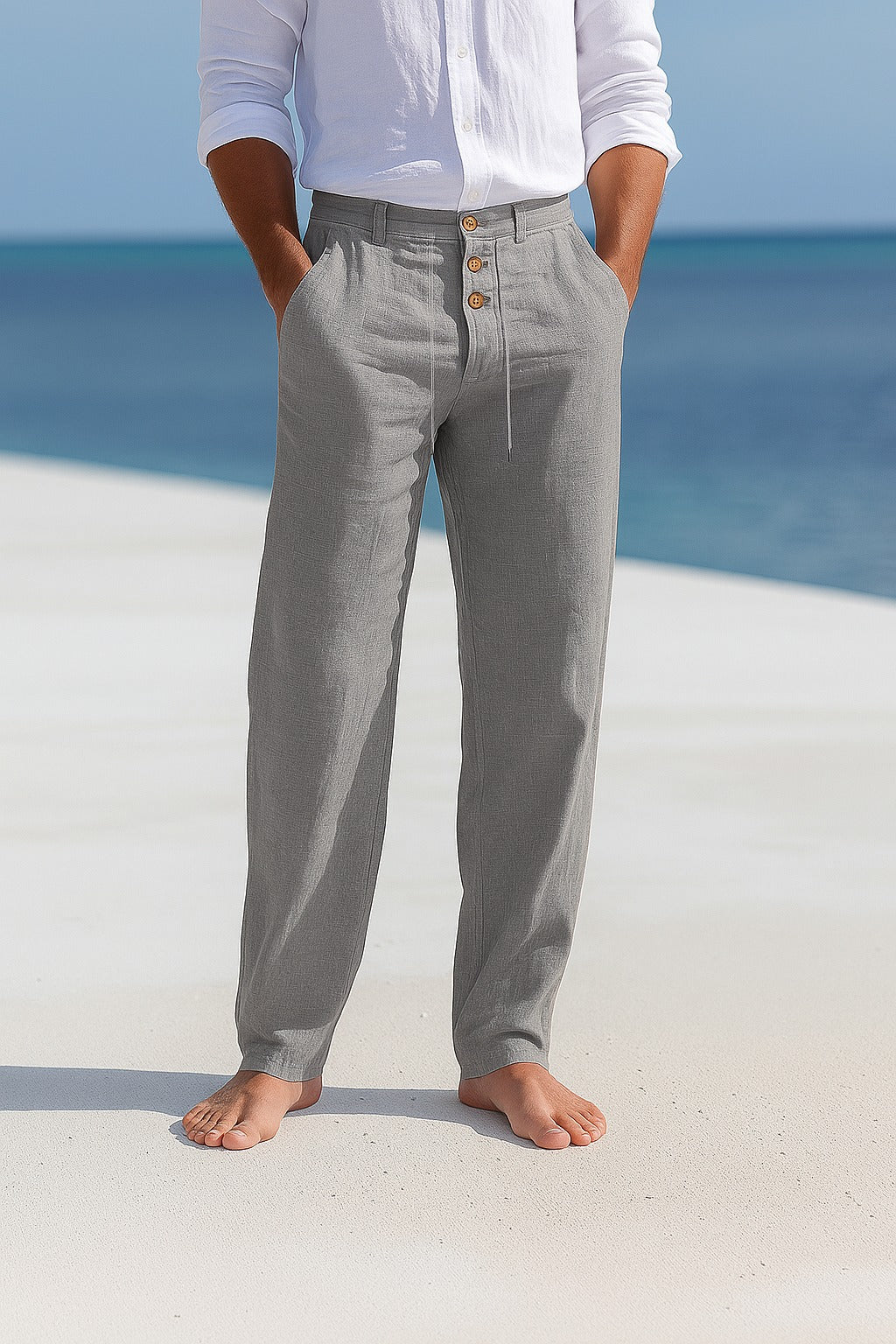 Kenneth - leichte Leinenhose